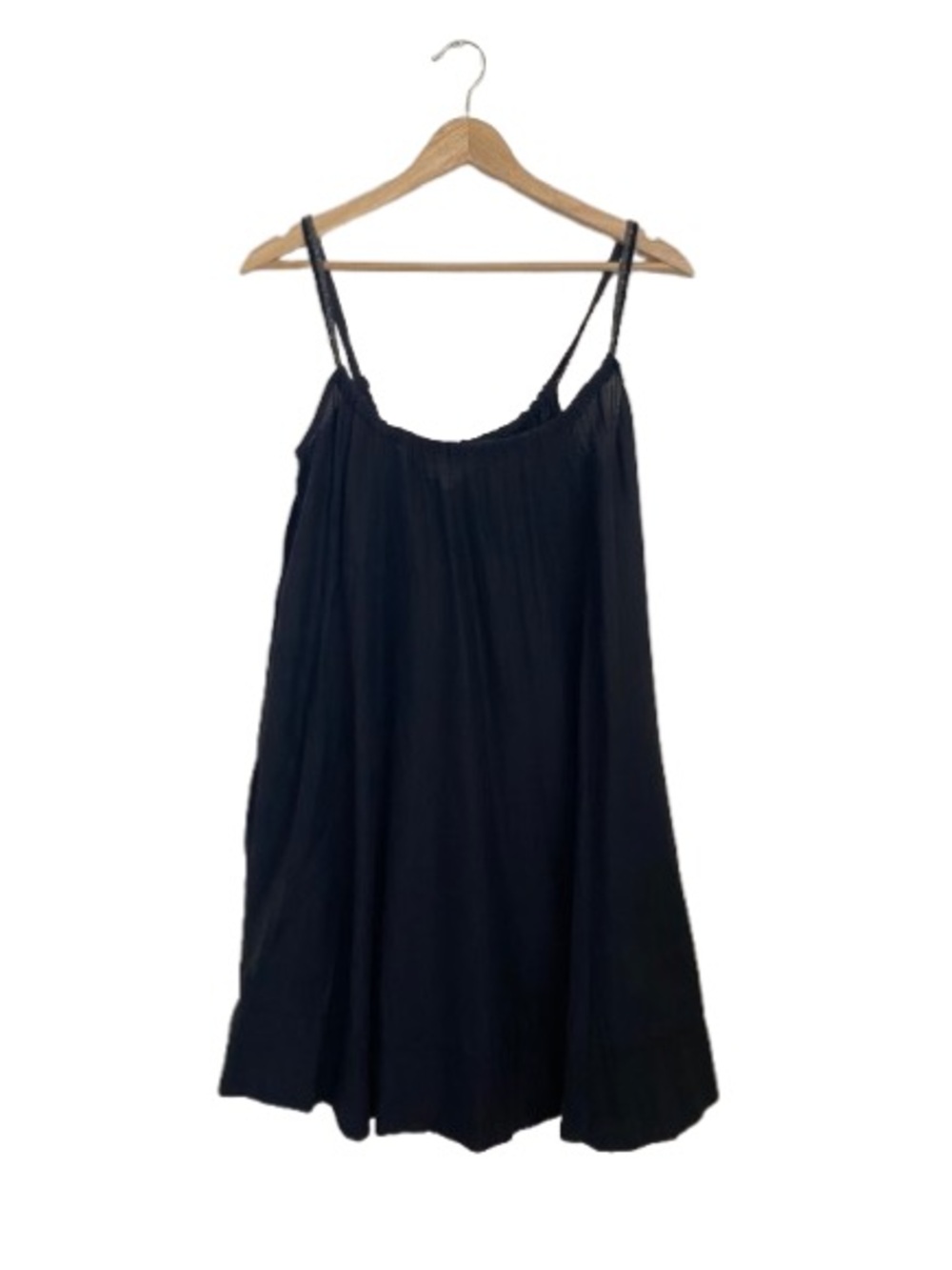 DAY Birger et Mikkelsen Black Swing Dress - Size 34 (XS) - Rhinestone Straps